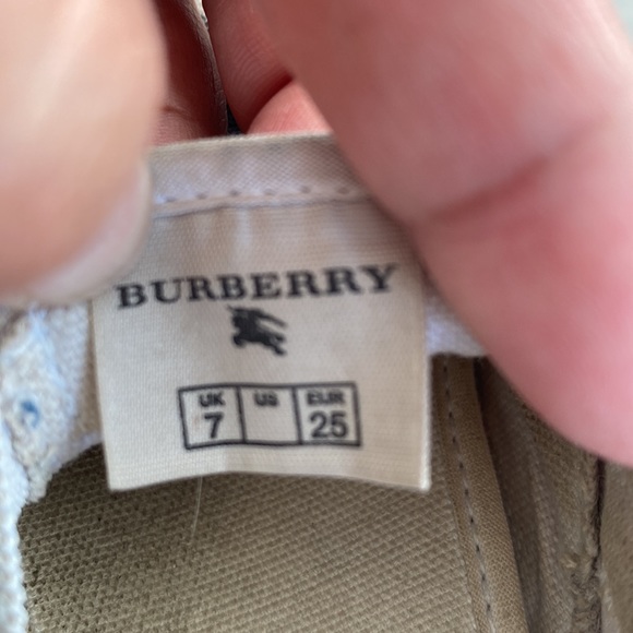 Burberry slip ons unisex for kids 7 US - Picture 5 of 6